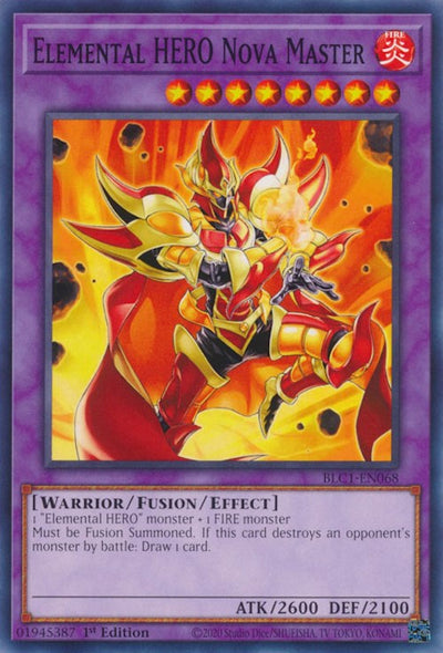 Elemental HERO Nova Master (BLC1-EN068) (Battles of Legend: Chapter 1)