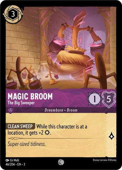 Magic Broom - The Big Sweeper (46/204) (Into the Inklands)