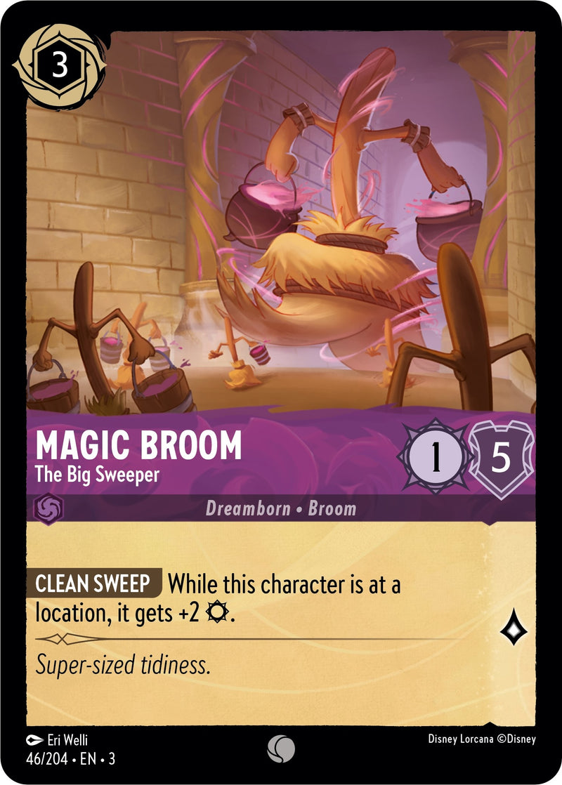 Magic Broom - The Big Sweeper (46/204) (Into the Inklands)