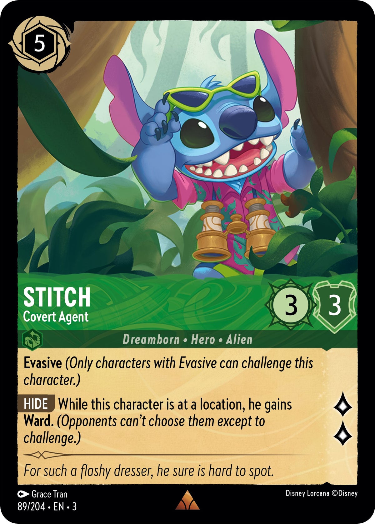 Stitch - Covert Agent (89/204) (Into the Inklands)