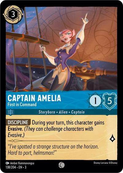 Captain Amelia - First in Command (138/204) (Into the Inklands)