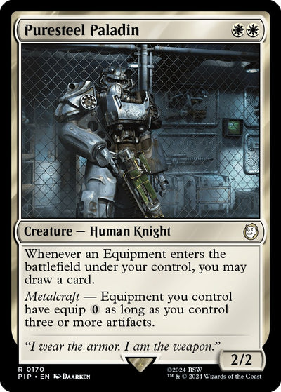 Puresteel Paladin (170) (Universes Beyond: Fallout)