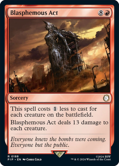 Blasphemous Act [Fallout]