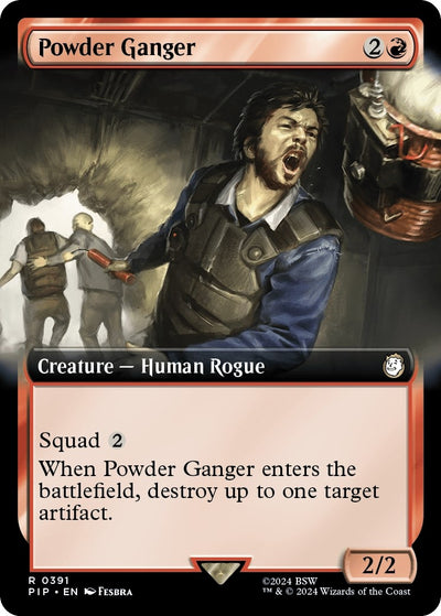 Powder Ganger (Extended Art) (391) (Universes Beyond: Fallout)