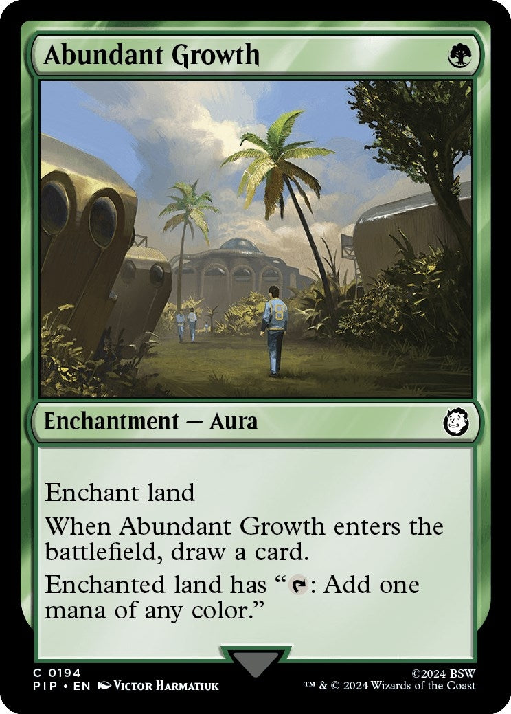 Abundant Growth (194) [Universes Beyond: Fallout]