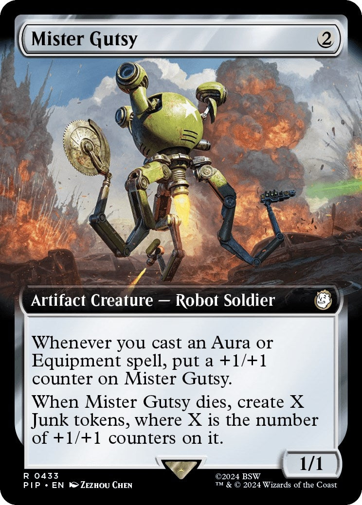Mister Gutsy (Extended Art) (433) (Universes Beyond: Fallout)