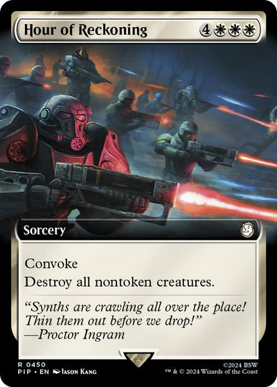 Hour of Reckoning (Extended Art) (450) (Universes Beyond: Fallout)