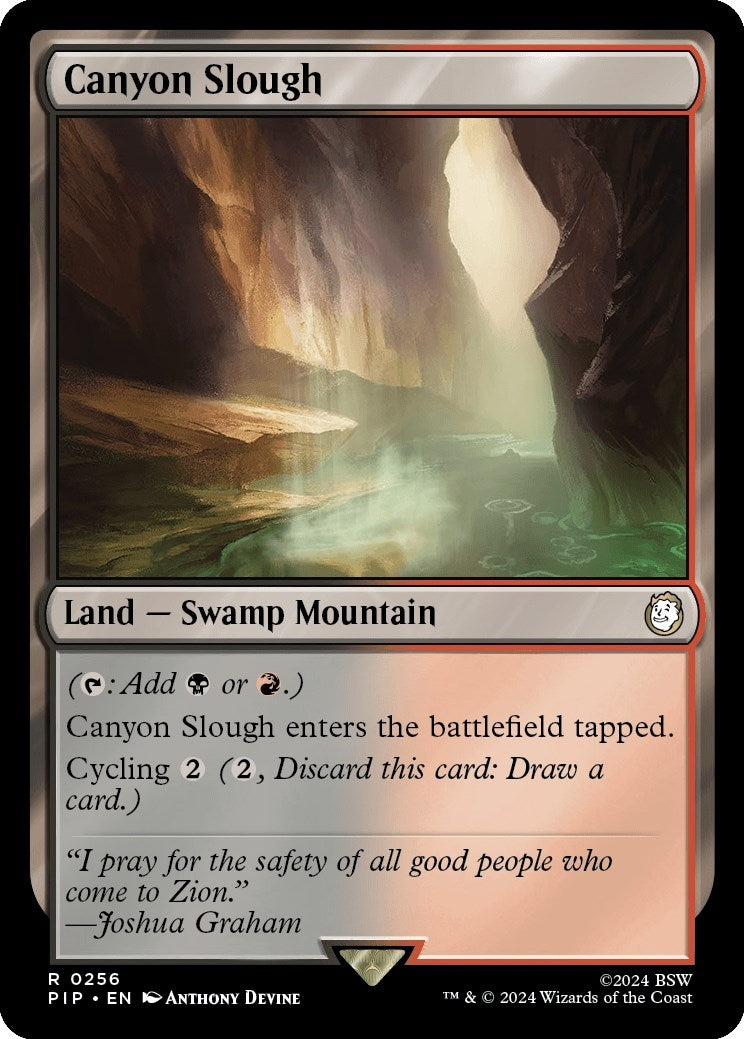 Canyon Slough (256) [Universes Beyond: Fallout]