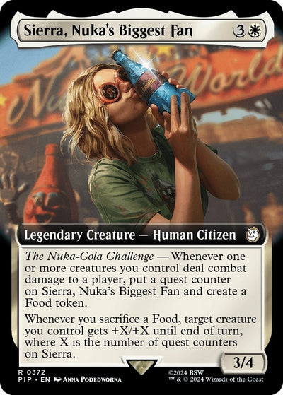 Sierra, Nuka's Biggest Fan (Extended Art) (372) (Universes Beyond: Fallout)