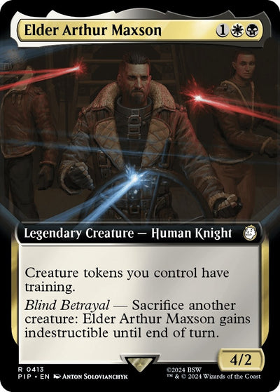 Elder Arthur Maxson (Extended Art) (413) (Universes Beyond: Fallout)