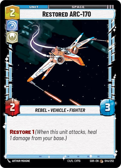 Restored ARC-170 (044/252) (Spark of Rebellion)