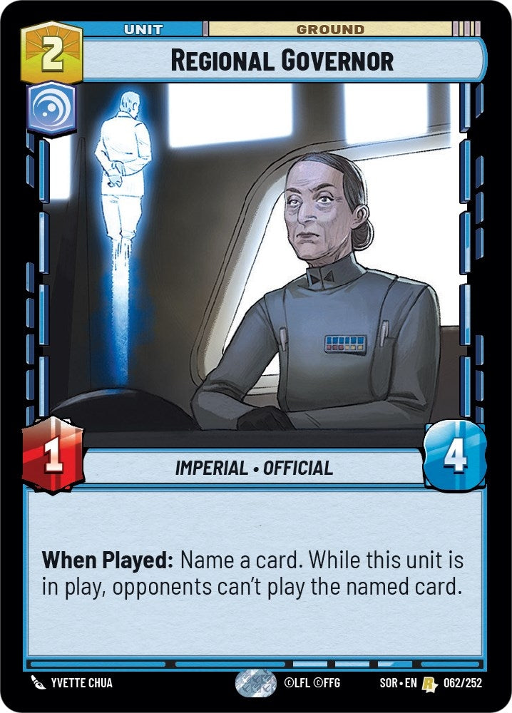 Regional Governor (062/252) (Spark of Rebellion)