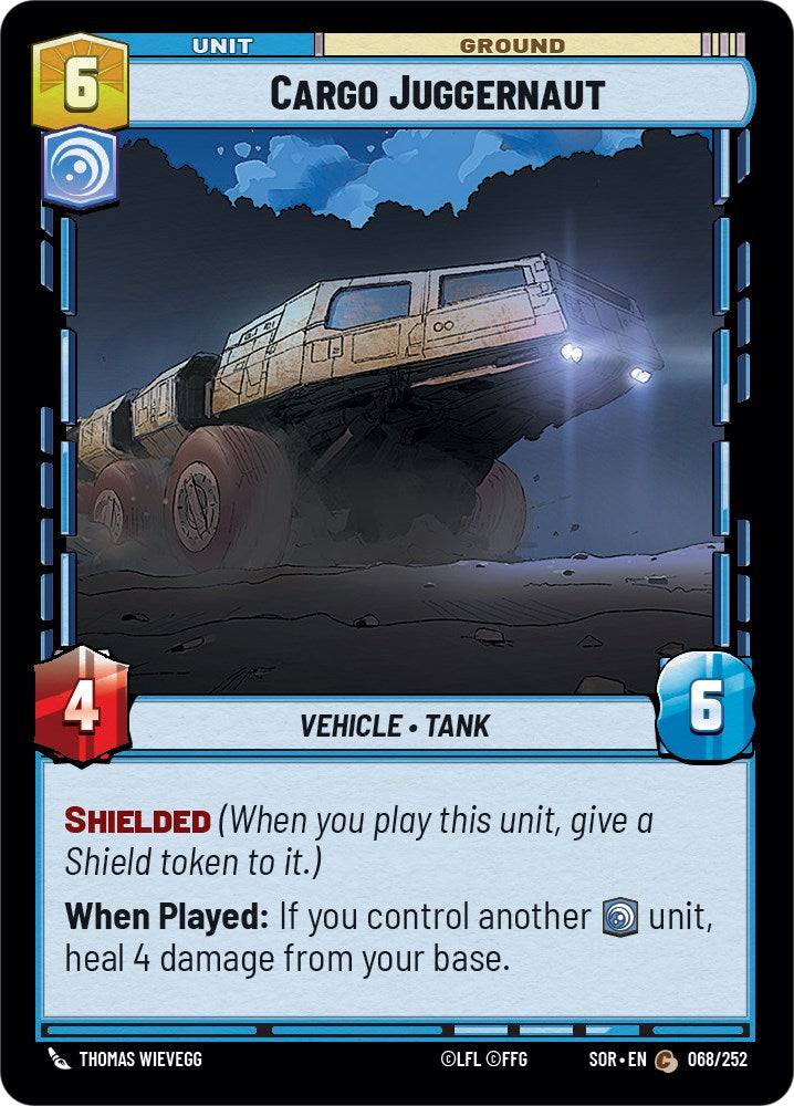 Cargo Juggernaut (68) [Spark of Rebellion]