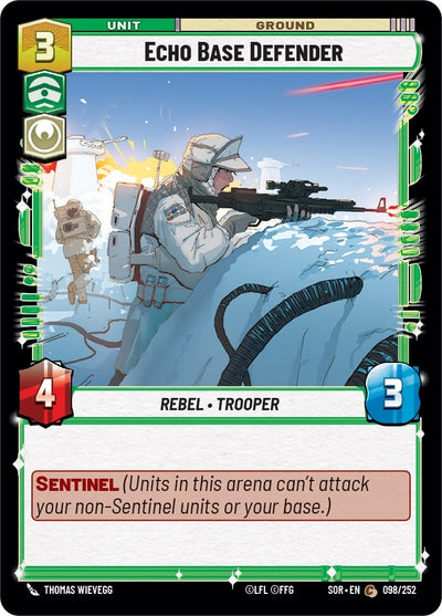 Echo Base Defender (098/252) (Spark of Rebellion)