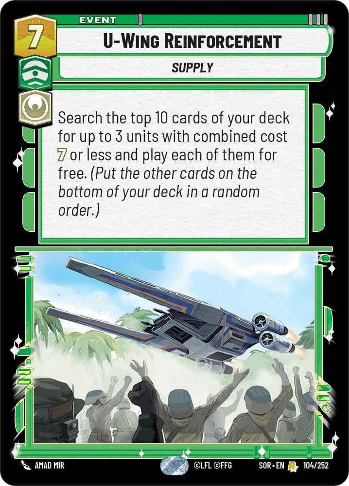 U-Wing Reinforcement (104) [Spark of Rebellion]