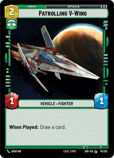 Patrolling V-Wing (111/252) (Spark of Rebellion)