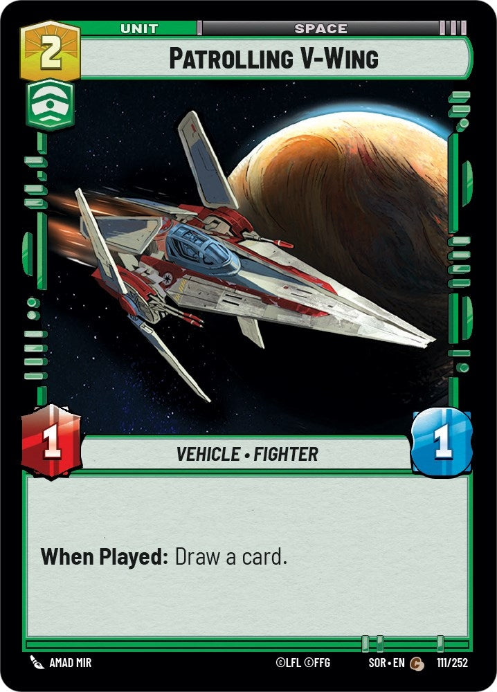 Patrolling V-Wing (111/252) (Spark of Rebellion)