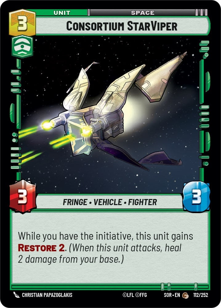 Consortium StarViper (112/252) (Spark of Rebellion)