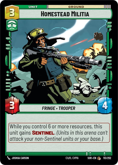 Homestead Militia (113/252) (Spark of Rebellion)