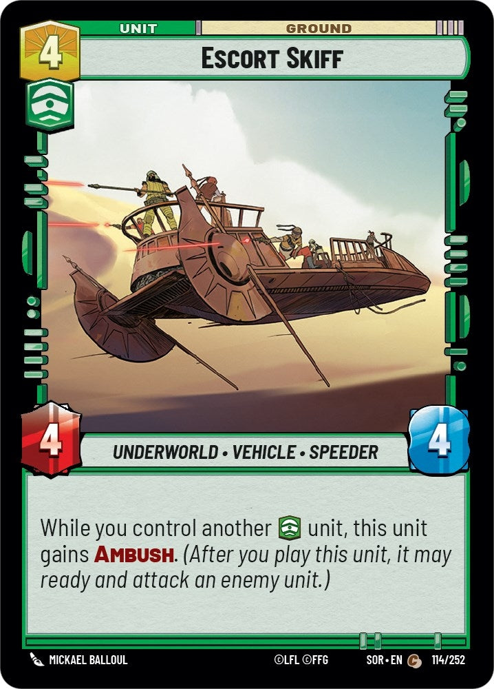 Escort Skiff (114/252) (Spark of Rebellion)