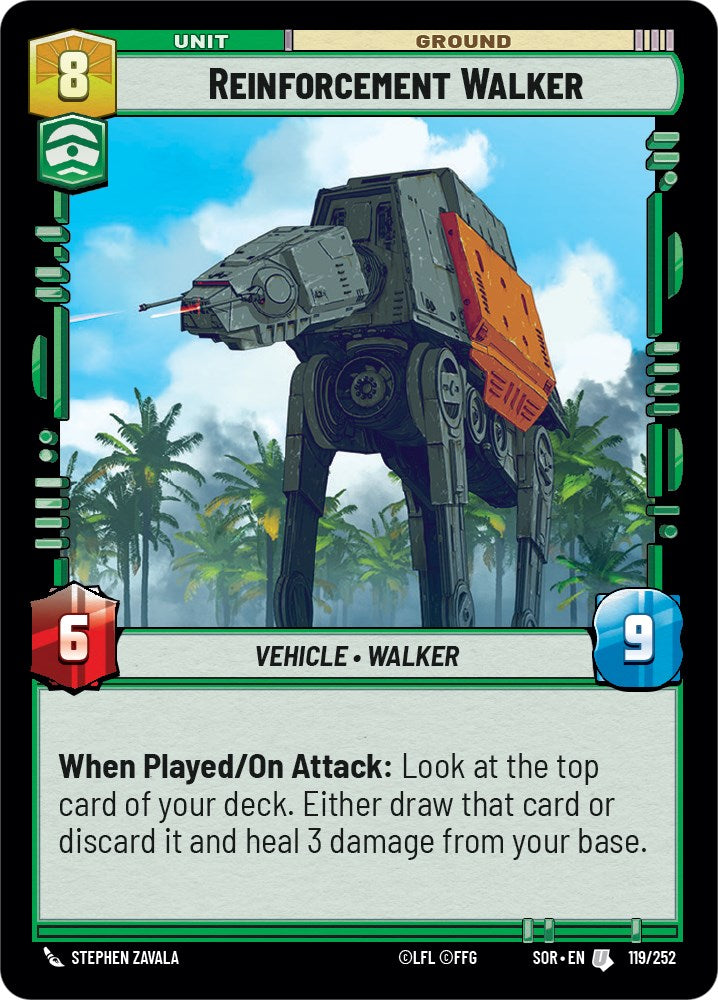 Reinforcement Walker (119) [Spark of Rebellion]