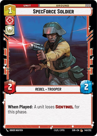 SpecForce Soldier (140/252) (Spark of Rebellion)