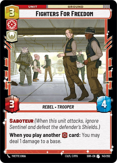Fighters For Freedom (143/252) (Spark of Rebellion)