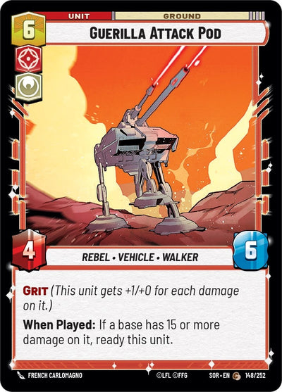Guerilla Attack Pod (148/252) (Spark of Rebellion)