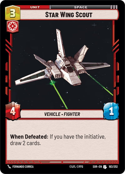 Star Wing Scout (163/252) (Spark of Rebellion)