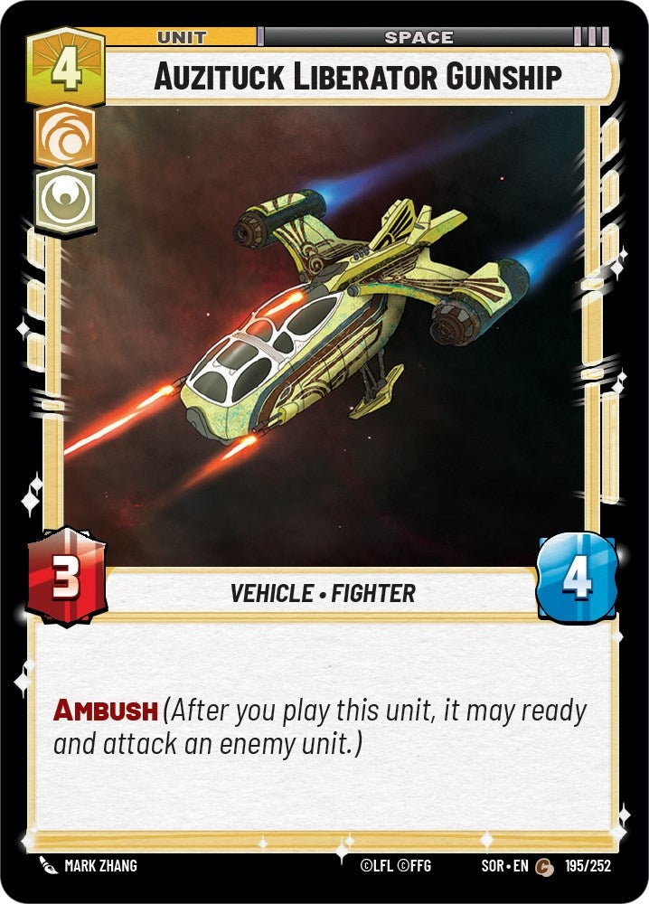 Auzituck Liberator Gunship (195/252) (Spark of Rebellion)