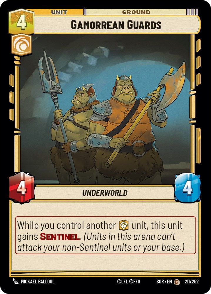Gamorrean Guards (211/252) (Spark of Rebellion)
