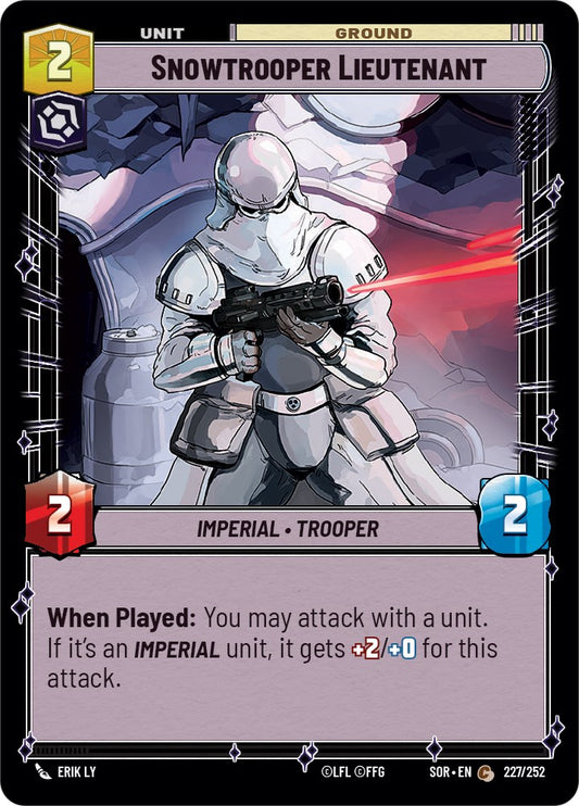 Snowtrooper Lieutenant (227) [Spark of Rebellion]