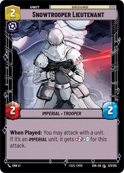 Snowtrooper Lieutenant (227/252) (Spark of Rebellion)