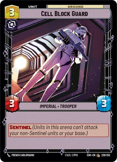Cell Block Guard (229/252) (Spark of Rebellion)