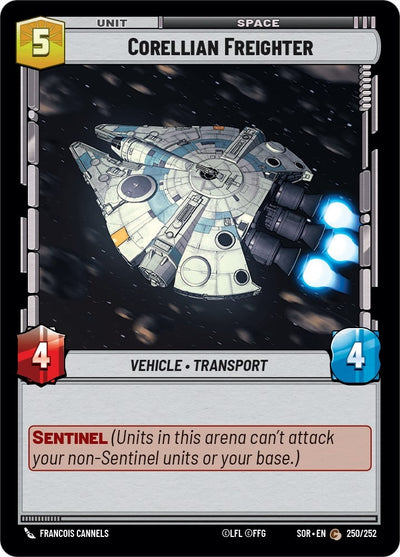 Corellian Freighter (250/252) (Spark of Rebellion)