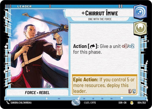 Chirrut emwe - One With The Force (4) [Spark of Rebellion]