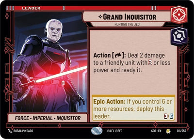 Grand Inquisitor - Hunting the Jedi (011/252) (Spark of Rebellion)
