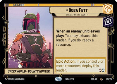 Boba Fett - Collecting the Bounty (015/252) (Spark of Rebellion)