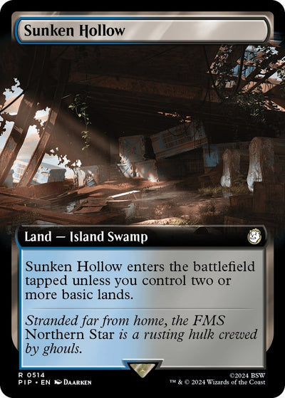 Sunken Hollow (Extended Art) (514) (Universes Beyond: Fallout)