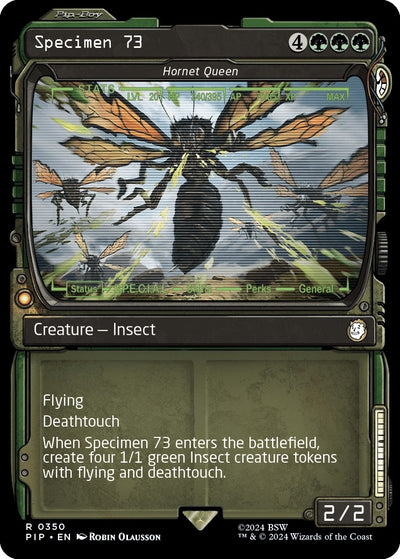 Specimen 73 - Hornet Queen (Showcase) (350) (Universes Beyond: Fallout)