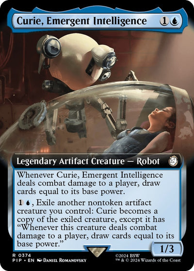 Curie, Emergent Intelligence (Extended Art) (374) (Universes Beyond: Fallout)