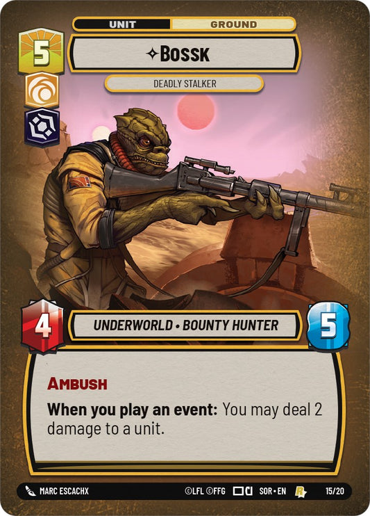 Bossk - Deadly Stalker (15/20) [Promos]