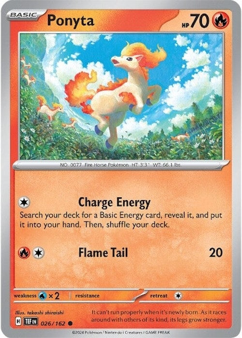 Image for Ponyta (026/162) [SV05: Temporal Forces] - Pokemon