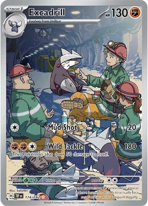 Image for Excadrill (174/162) [SV05: Temporal Forces] - Pokemon
