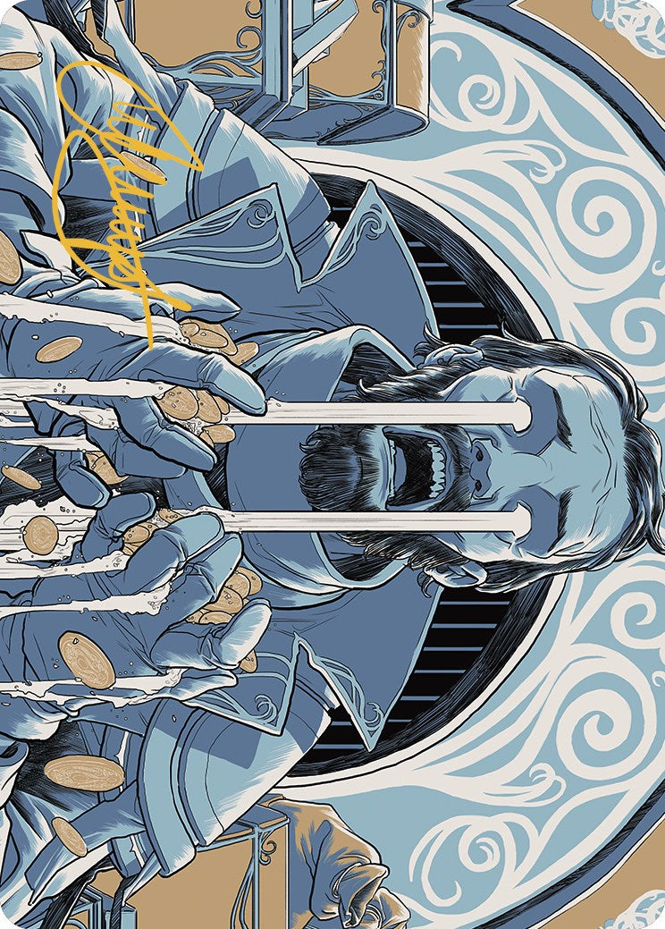 Archive Trap Art Card (Gold-Stamped Signature) (38) [Outlaws of Thunder Junction]
