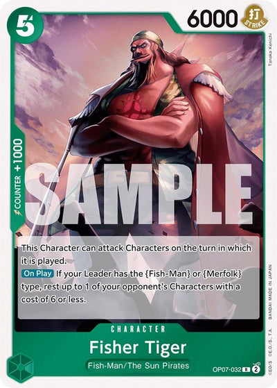 Fisher Tiger (OP07-032) (500 Years in the Future)