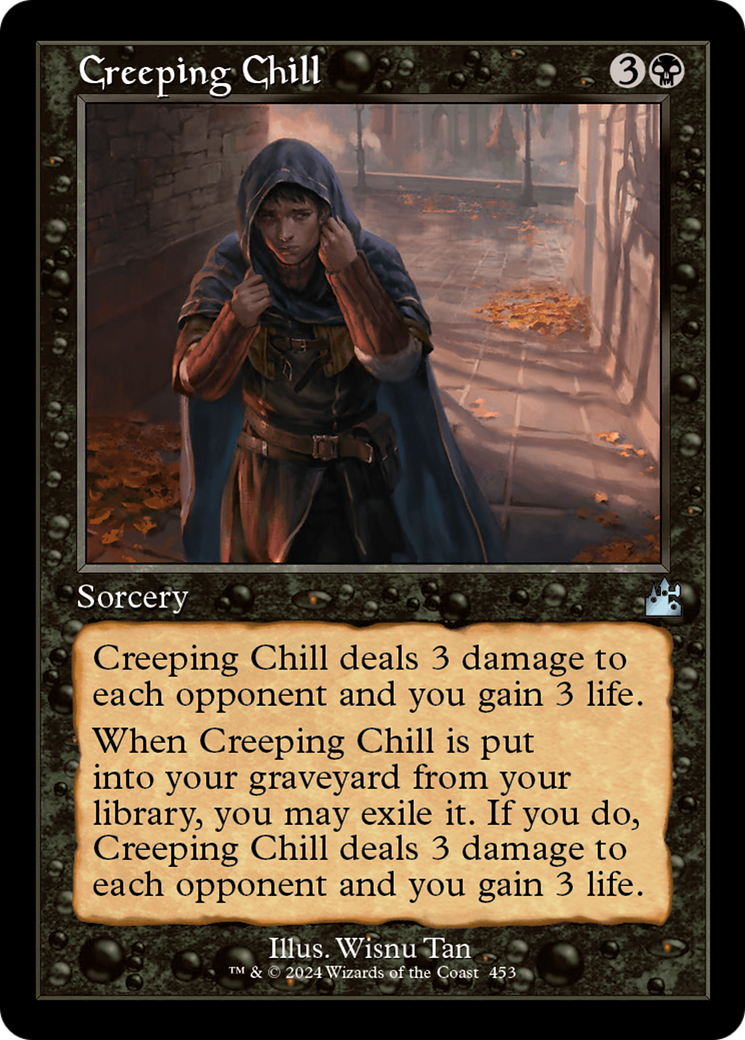 Creeping Chill (Retro Frame) (453) [Ravnica Remastered]