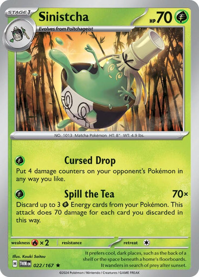 Sinistcha (022/167) (SV06: Twilight Masquerade)