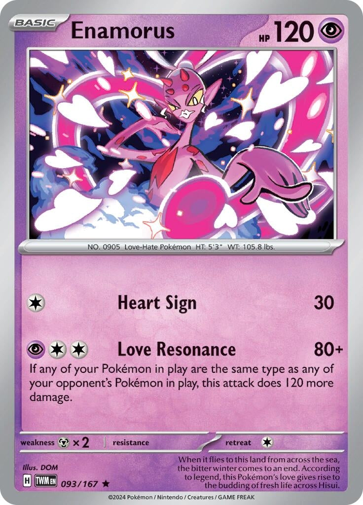 Image for Enamorus (093/167) [SV06: Twilight Masquerade] - Pokemon