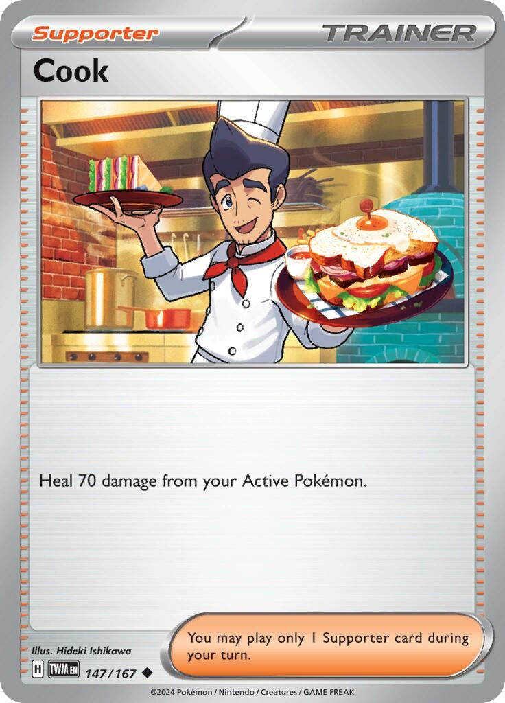 Image for Cook (147/167) [SV06: Twilight Masquerade] - Pokemon